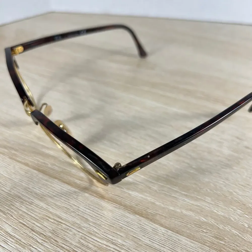 Ray-Ban RB5154 2372 Eyeglasses PARTS ONLY Tortoise Shell Frames 49-21-140